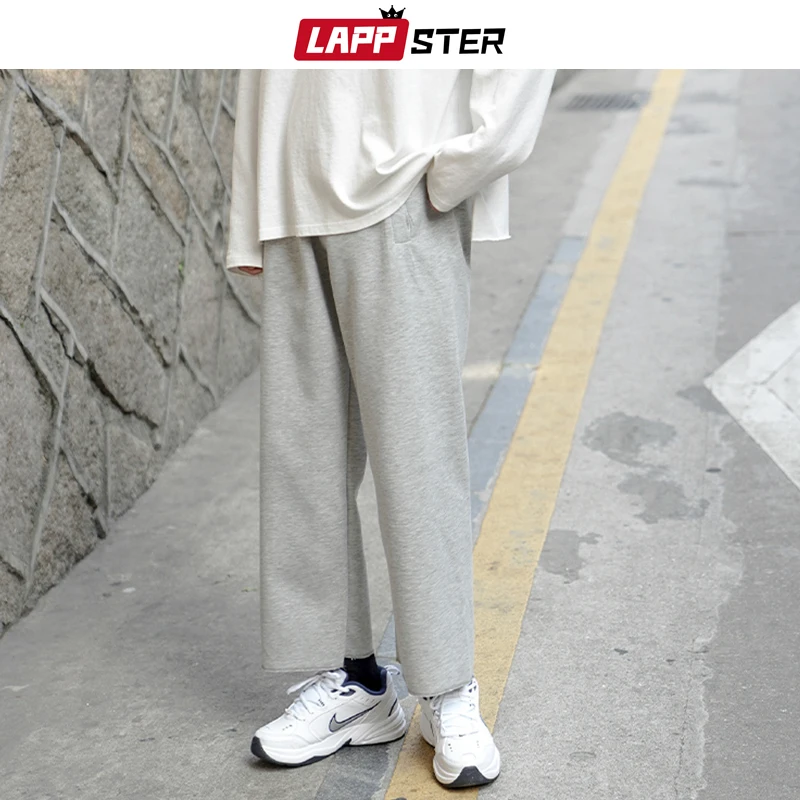 Брюки LAPPSTER мужские с широкими штанинами винтажные хлопковые однотонные