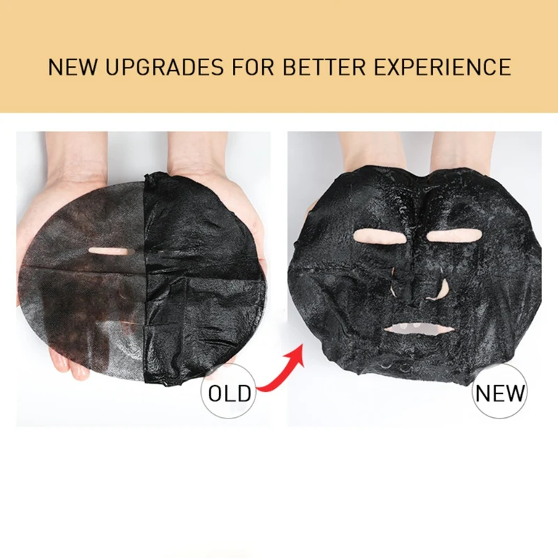 Очищающая усадочная поры маска для лица с контролем жирности бамбуковый уголь