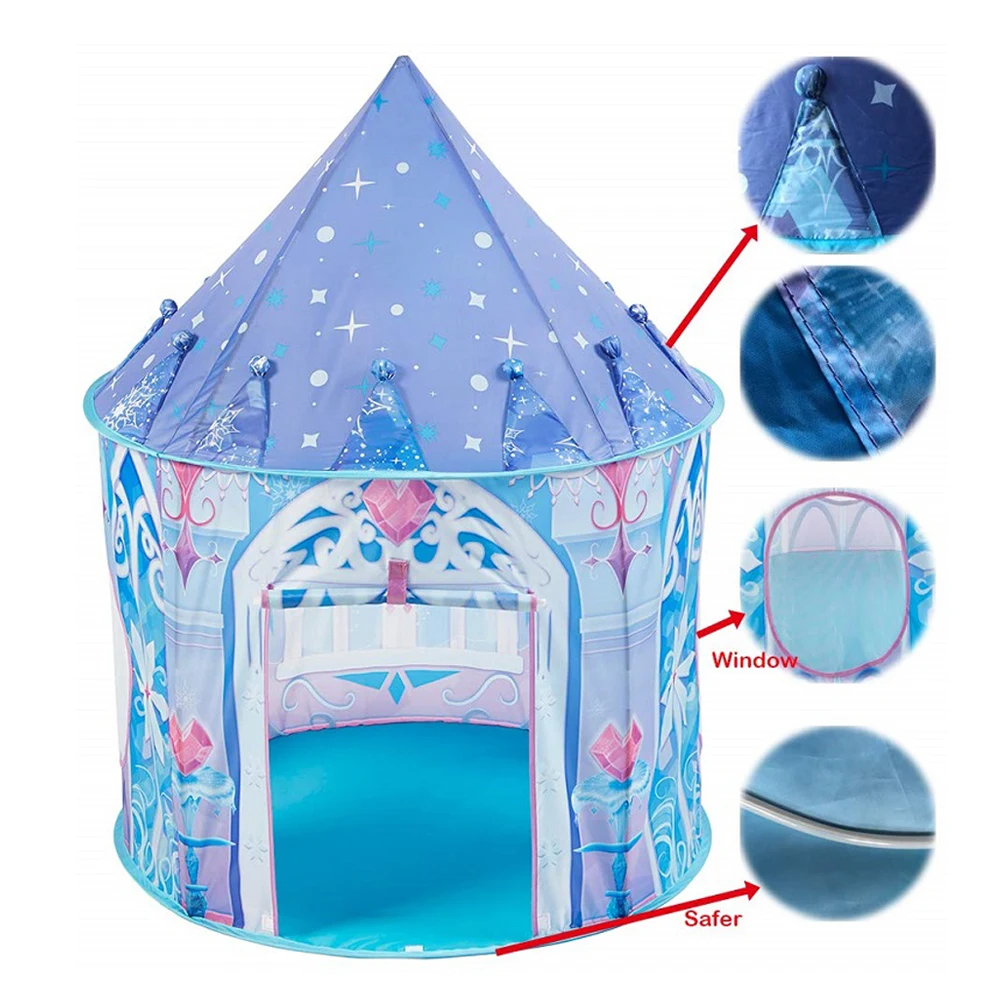 Палатка Ice Princess для детей складной домик кемпинга палатка игрушка дома и улицы