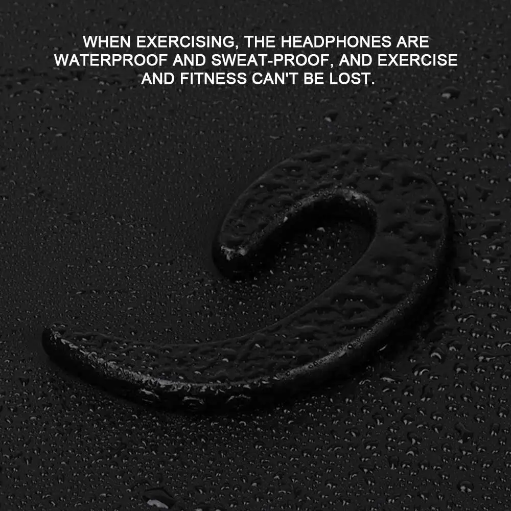 KOBWA беспроводные Bluetooth костяные проводные наушники эргономичный дизайн 120 часов в