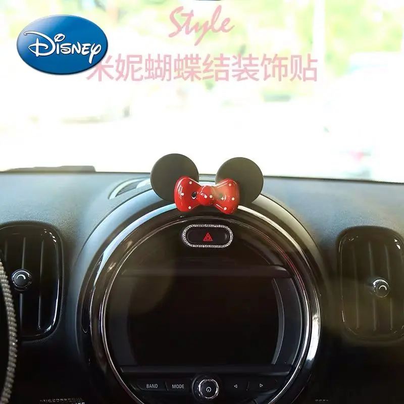 

Disney Car Decorations High-end Ladies In The Car Mickey Minnie Creative Personality Trend New Bow Car Decorations