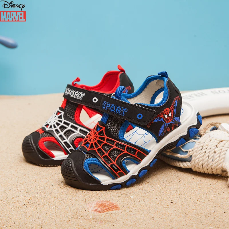 

Disney boys' sports sandals Marvel cute shoes outdoor children Spiderman Baotou shoes student beach shoes