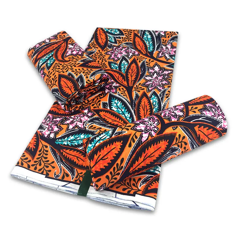 Старый модный нигерийский блеск Grand Supe-V Анкара Золотая восковая ткань