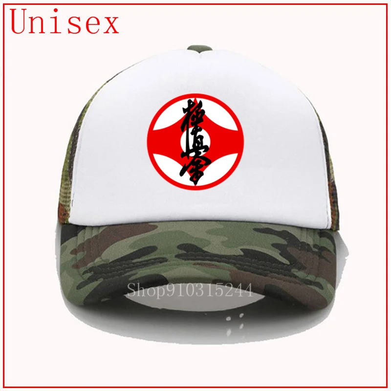 Кепки Kyokushin для мужчин и женщин бейсболки с надписью символом каратэ принтом