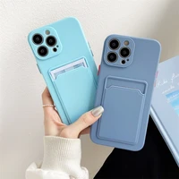 for iphone pro max case card slot wallet square side soft liquid silicon back cover aifon iphoen iphon ipone iphoe 13pro mini