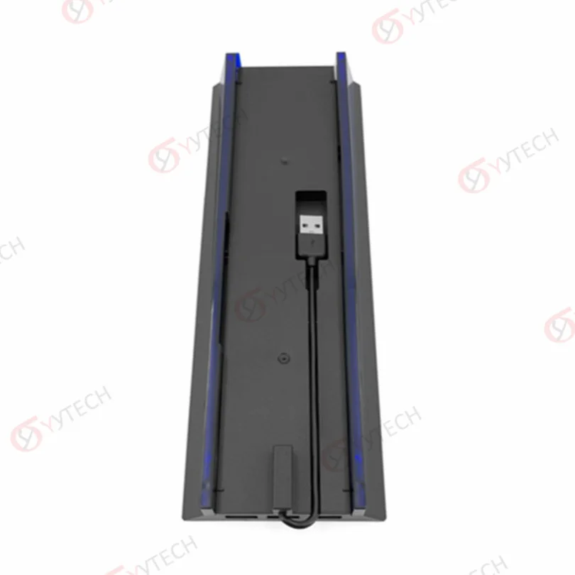 YYTECH черный/белый usb-хаб вертикальная подставка база с светодиодный светильник