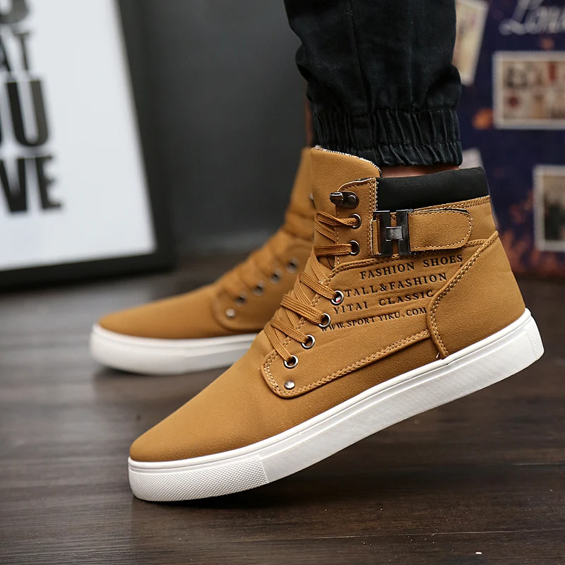 

Coturno Men Casual Shoes 2020 Home Boots Zapatos Casuales Para Hombre Leather Fashion Black Boty Men's