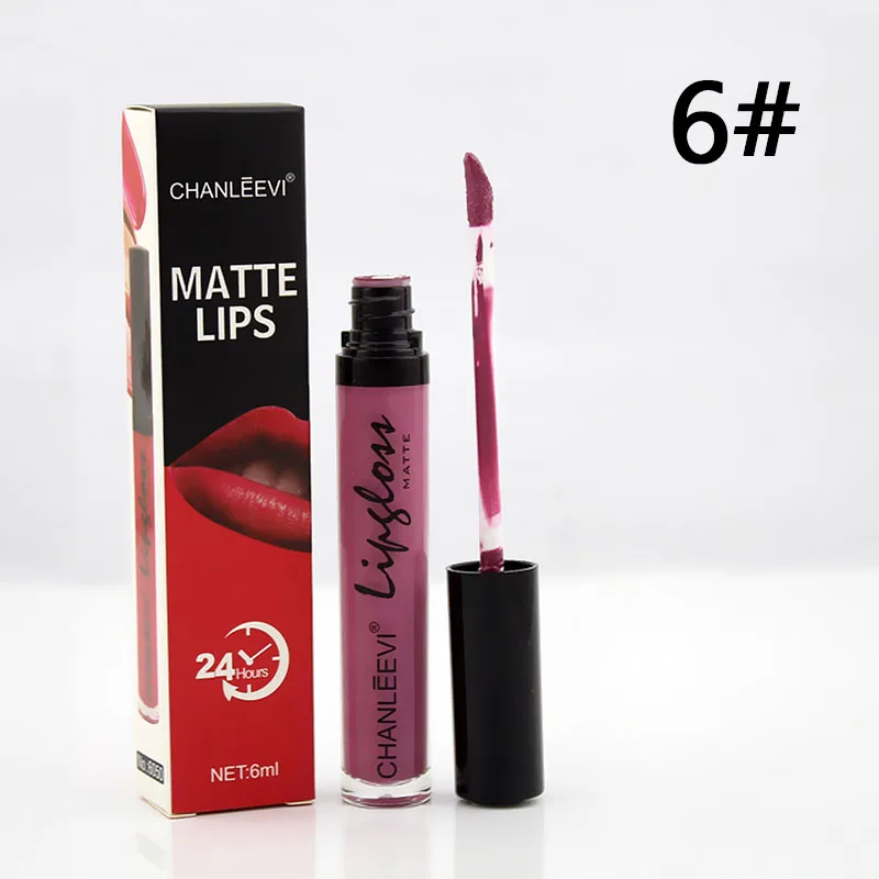 P сексуальный блеск для губ водостойкая Матовая жидкая помада легко носить с
