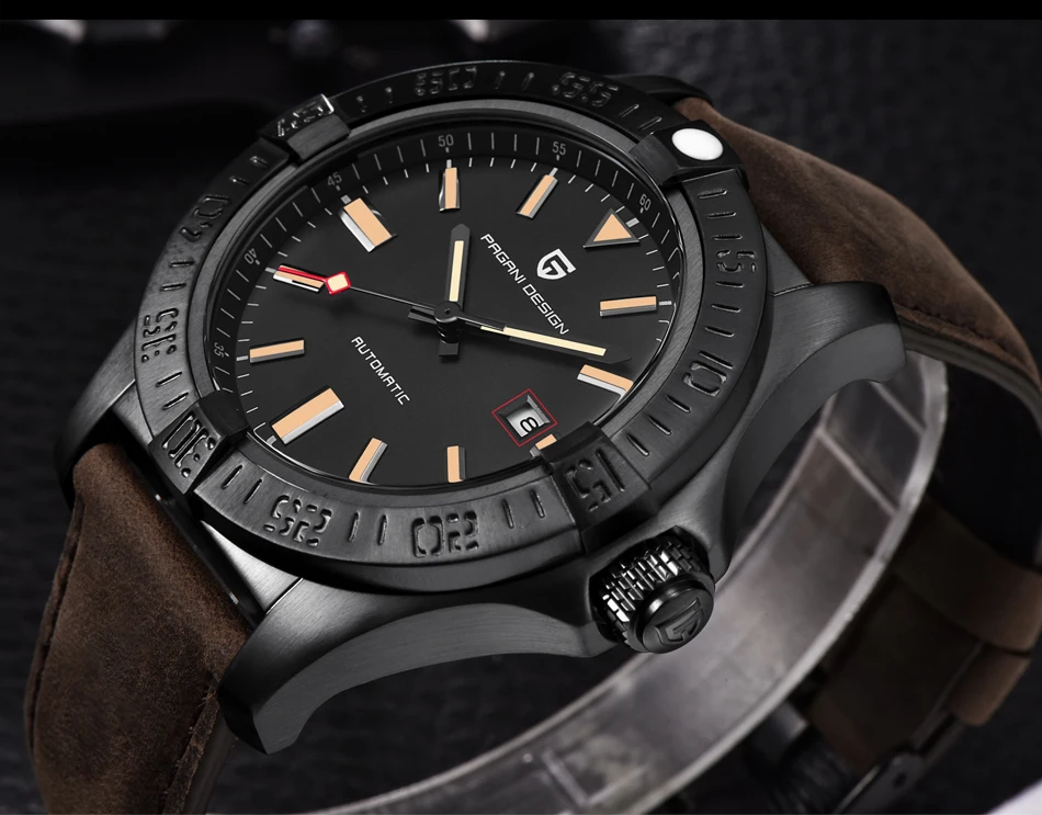 PAGANI дизайнерские Брендовые повседневные модные роскошные часы Reloj Hombre водонепроницаемые противоударные автоматические механические часы Relogio Masculino