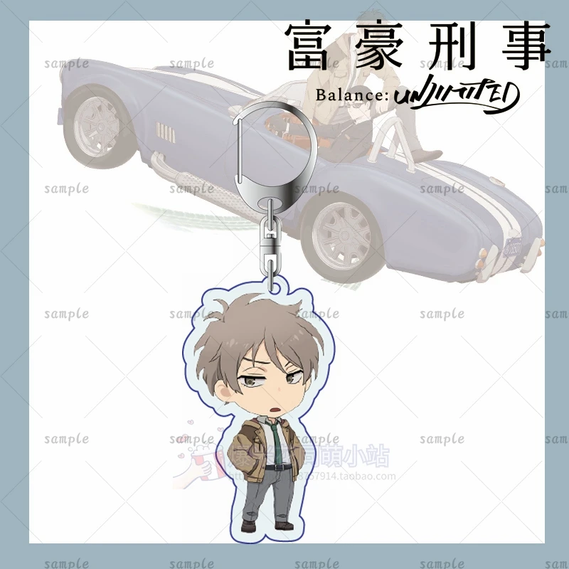 

Anime Ldentity V Cartoon Keychain Keyrings Balance:UNLIMITEAcrylic Kanbe Miwako Double Sided Backpack Wallet Pendant Xmas Gifts