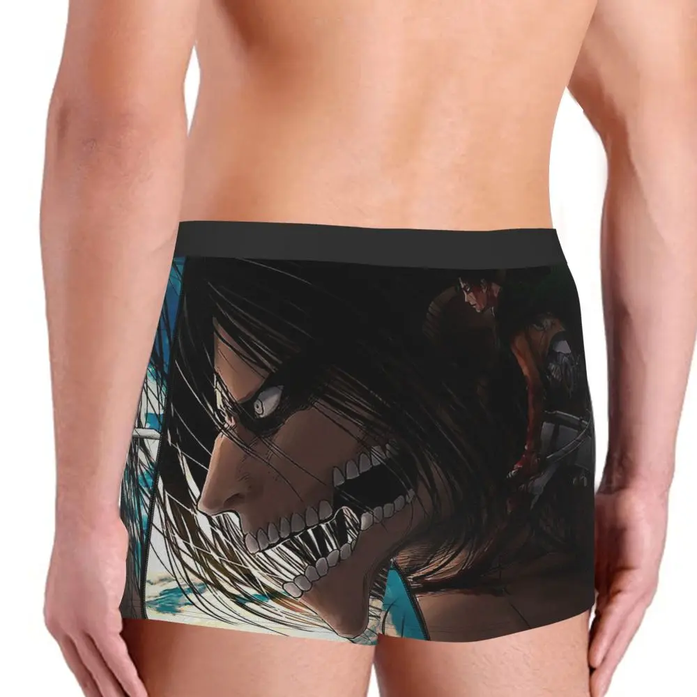 Сапоги для косплея Shingeki No Kyojin Леви по аниме атака на Титанов (Eren Sci-fi трусы мужские