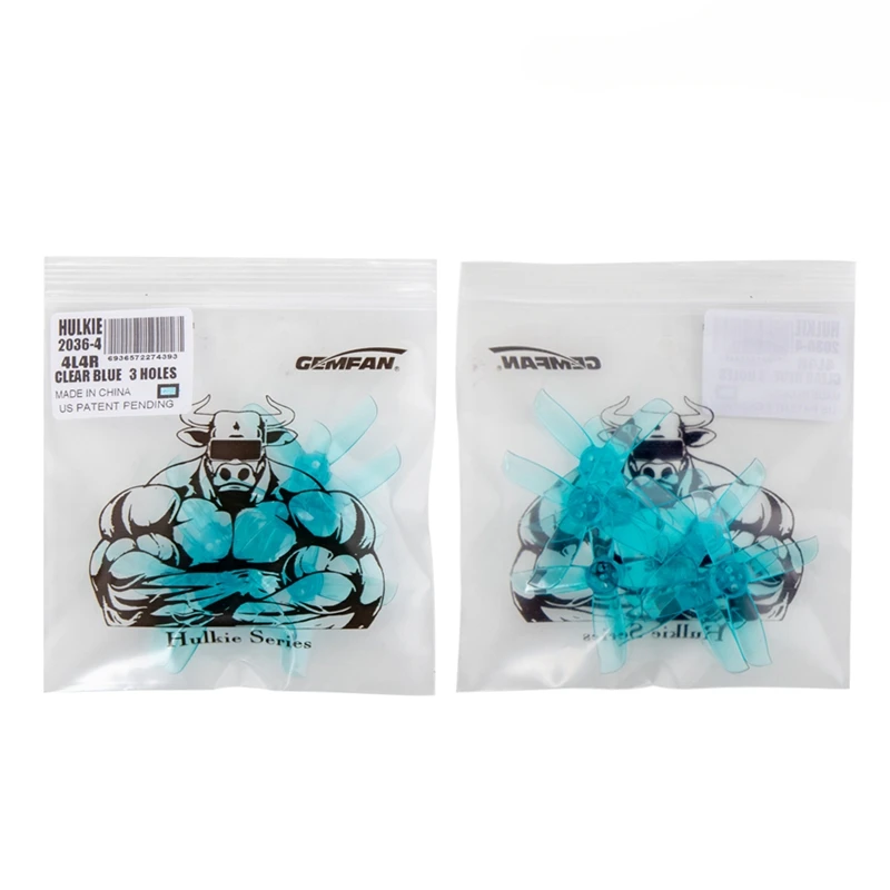 4 пары Gemfan Hulkie 2036 2x3 6x4 лопастный Пропеллер для 1105 1106 1108 RC Дрон Квадрокоптер FPV