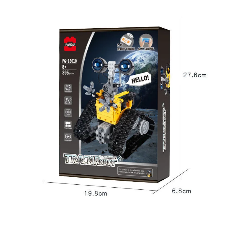 Конструктор для детской коляски электрический гоночный робот с дистанционным