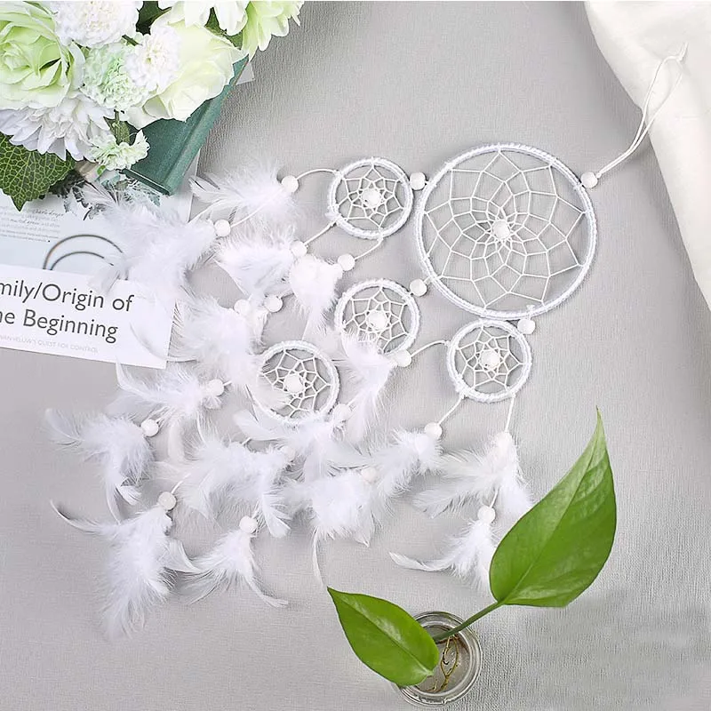

Best Selling White Five Ring Pendant Good Friend Girlfriends Creative Gift 020 y