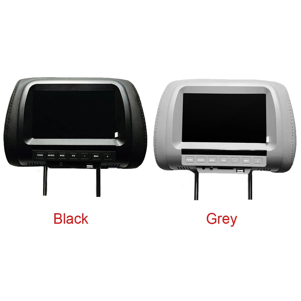 Универсальный 7-дюймовый автомобильный подголовник аудио монитор ЖК-монитор