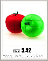 Qiyi мини брелок булочка куб 3x3x3 подвеска цепь брелок мини-Волшебный куб 3x3 маленькая Скорость Куб пазл игрушки для детей начинающих