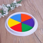 6 цветов чернила прокладка для печати DIY Пальчиковые краски Craft Scrapbooking большой круглый для детей C5AE