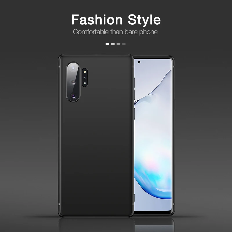 CAFELE чехол для телефона Samsung Galaxy Note 10 pro S20 мягкий TPU деловой Ультра против