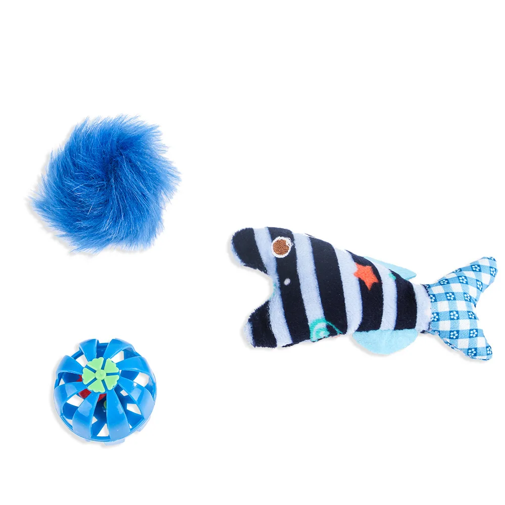 Трехсекционный набор когтей шлифовальный Кот Интерактивная развивающая