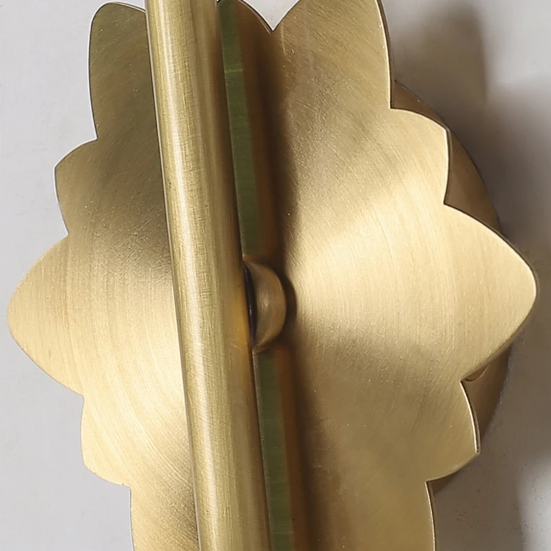 Роскошная хрустальная настенная лампа для гостиной прикроватная лотос