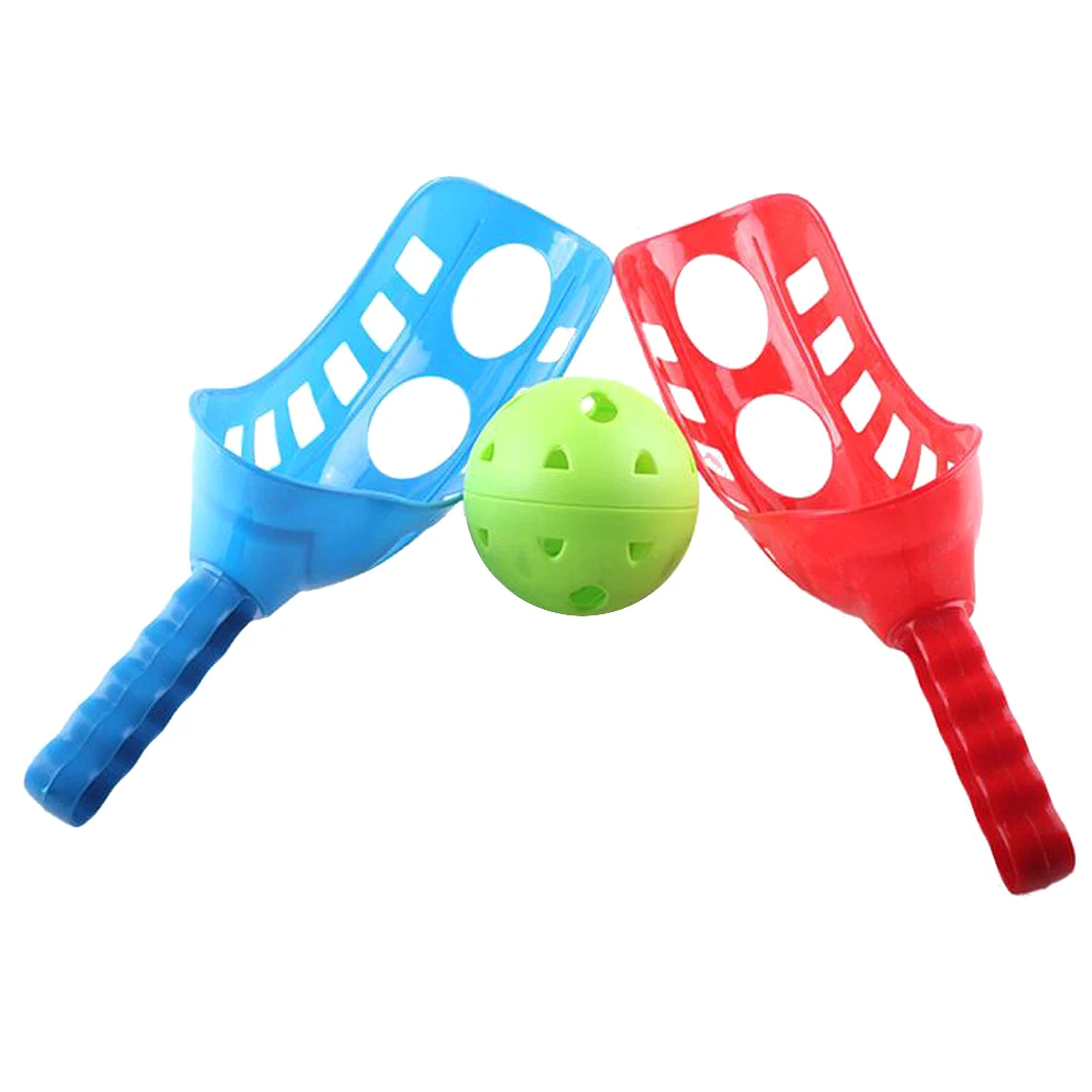 

Set Of 2 Throw Catch Toys Toss Ball Scoop Shoot Ball Toys For Kids & Adults