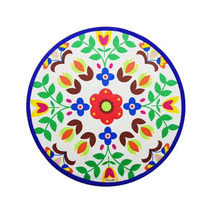 

Fabric Microwave Oven Insulated Gloves Dining Table Anti-Scald Thermal Pad Potholder