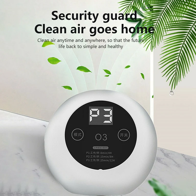 Портативный генератор озона бытовой очиститель воздуха озоновый аппарат с