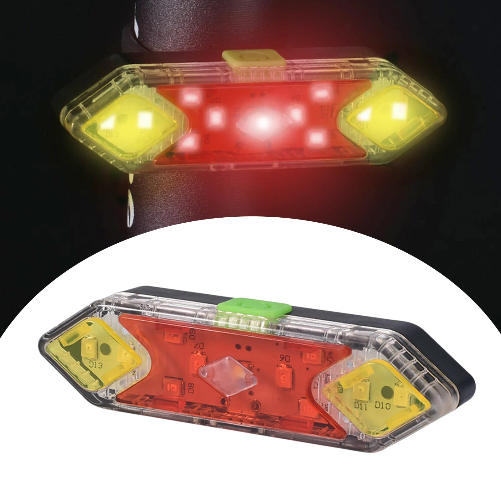 

Велосипед хвост светильник Водонепроницаемый для верховой езды светильник Usb Перезаряжаемые горный велосипед Велоспорт седло велосипеда ...