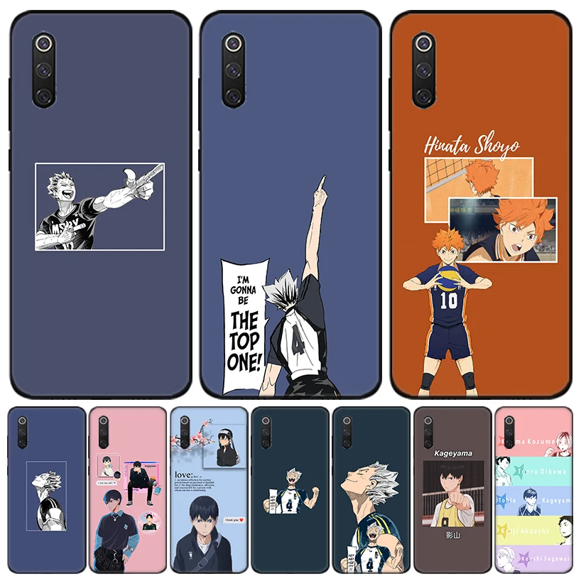 

Anime Volleyball Haikyuu Comics Phone Case Funda For Xiaomi Redmi Note 10 Pro 10S 9 9S 8 8T 8 Pro 9A 9C 8A 7 7A 6 6A Cover Coque