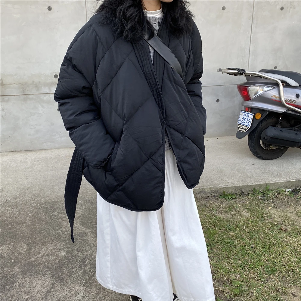 HziriP 2020 новая корейская мода Повседневная парка Элегантная куртка для женщин