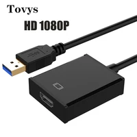 1080p usb 3 0 to hdmi compatible adapter drive free external graphics card cable hd audio video converter multi monitor adapter