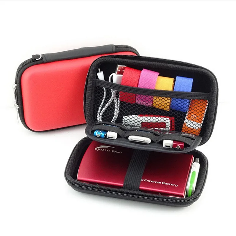 Travel Bag Mobile Kit Case Digital Gadget Devices USB Cable Data Line Insert Set | Багаж и сумки