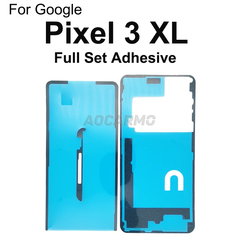 Aocarmo для Google Pixel 3 XL 3XL 4 4XL ЖК-экран внешняя средняя рамка задняя крышка