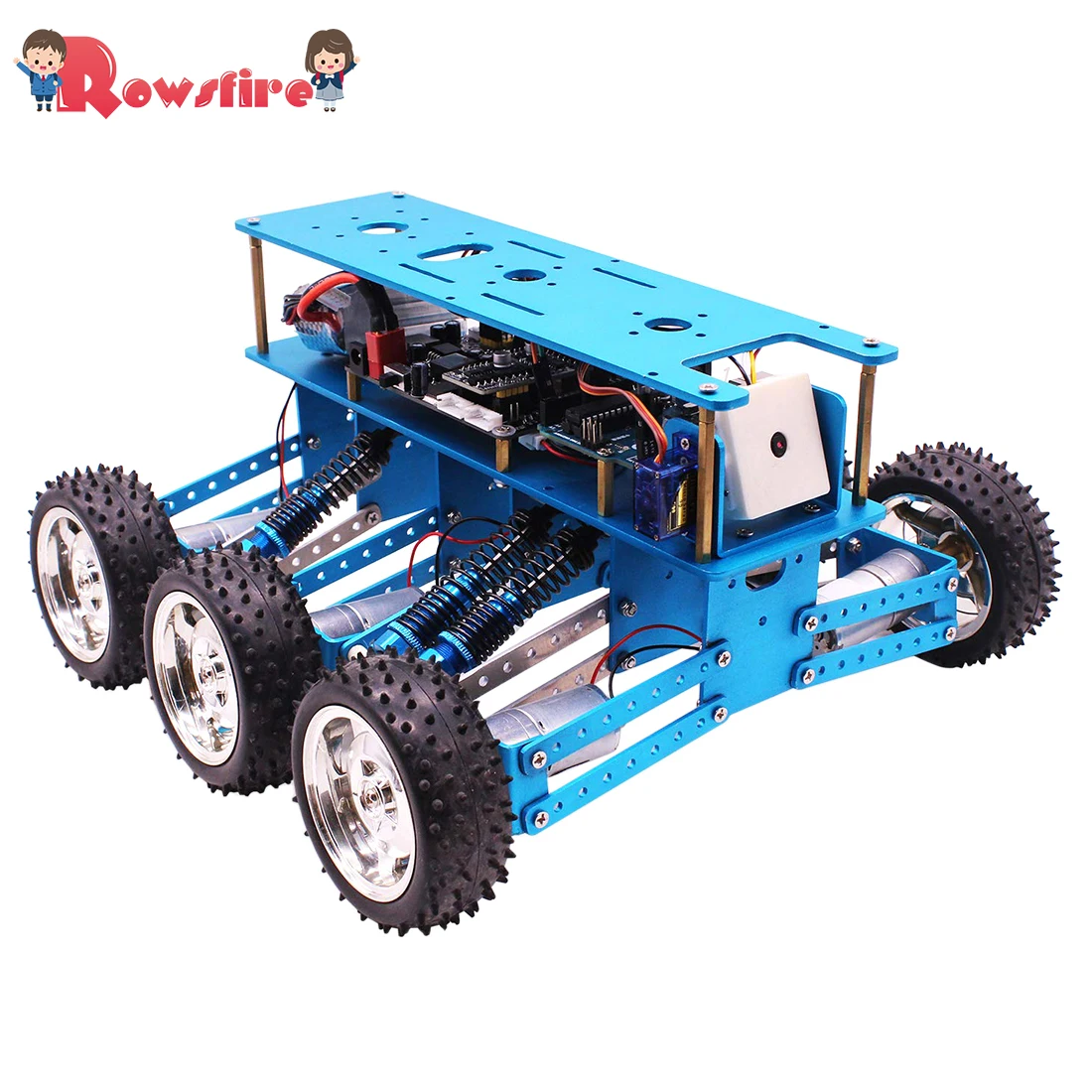 Новинка,, 6WD, внедорожник, робот, машина с камерой для Arduino UNO, DIY Kit, робот для программирования, интеллектуальное образование и обучение