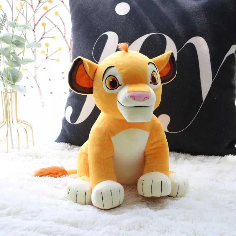 

New style 2021 Disney The Lion King Simba Nala Young Simba Stuffed Animals Doll Mufasa Plush Toy Children toy Gifts