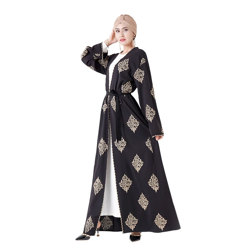 Женское кимоно хиджаб Abaya мусульманское платье халат турецкая исламская