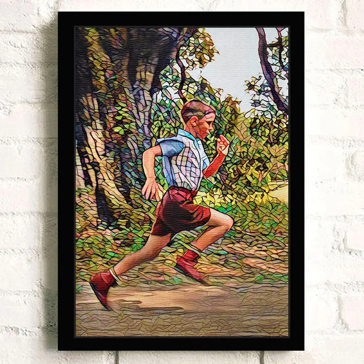 

Forrest Gump Classic Movie HD Star Wall Art Home Decor Painting Art Nordic Decoration Cafe Bar Hotel Room Poster 42x30cm