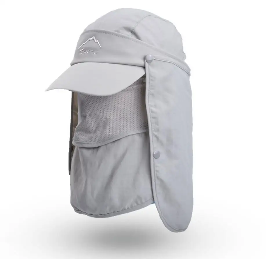 Высококачественный Регулируемый головной убор для рыбалки шапочка от дождя без