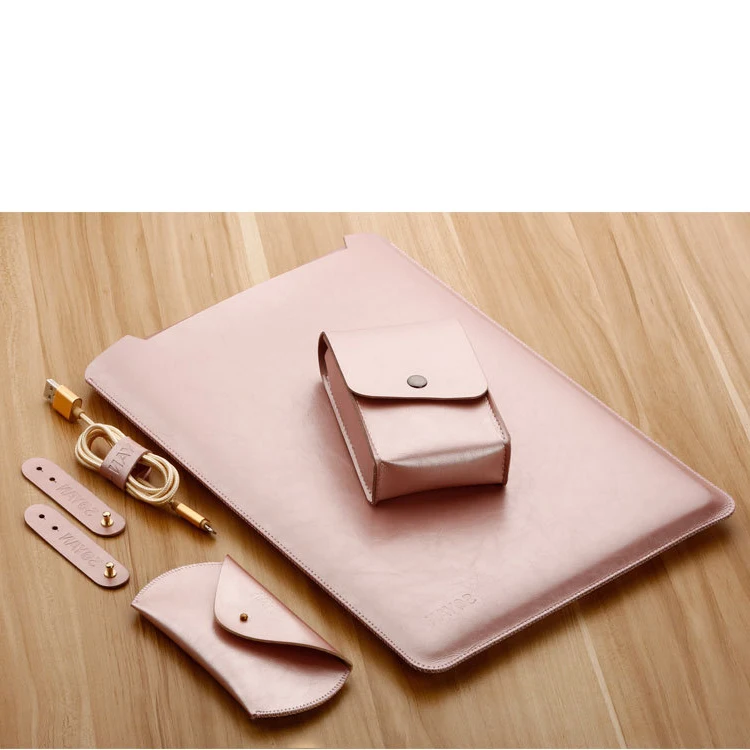 13 3 15 6 14 дюймов Чехол из искусственной кожи для Macbook A1708 A1342 A1278 McBook Bag Apple Pro Air 2019 2020 11