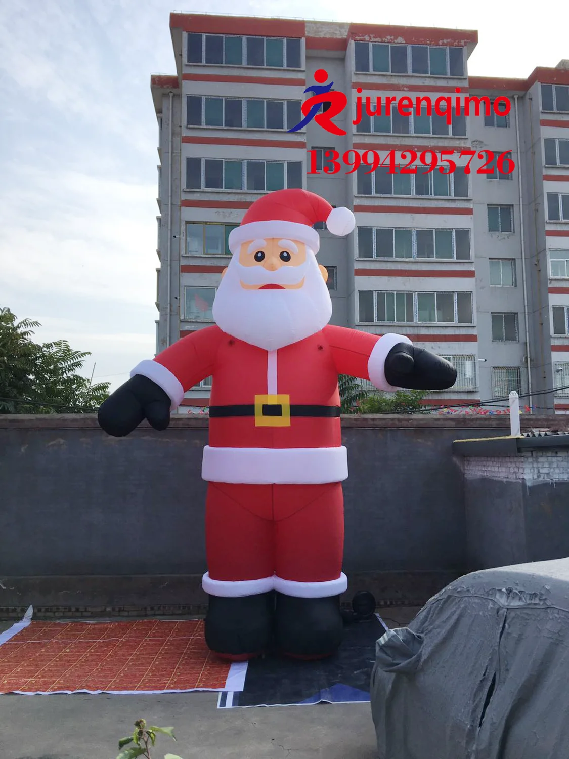 

Inflatable advertisement Santa Claus Santa Claus air model Christmas beauty Chen scenery props bar super decoration