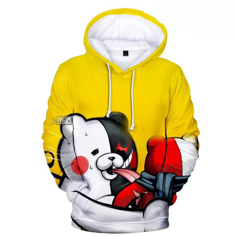 

2021 autumn and winter 3D printing funny anime men's and women's hoodies casual fashion sweater pullover sweatshirts