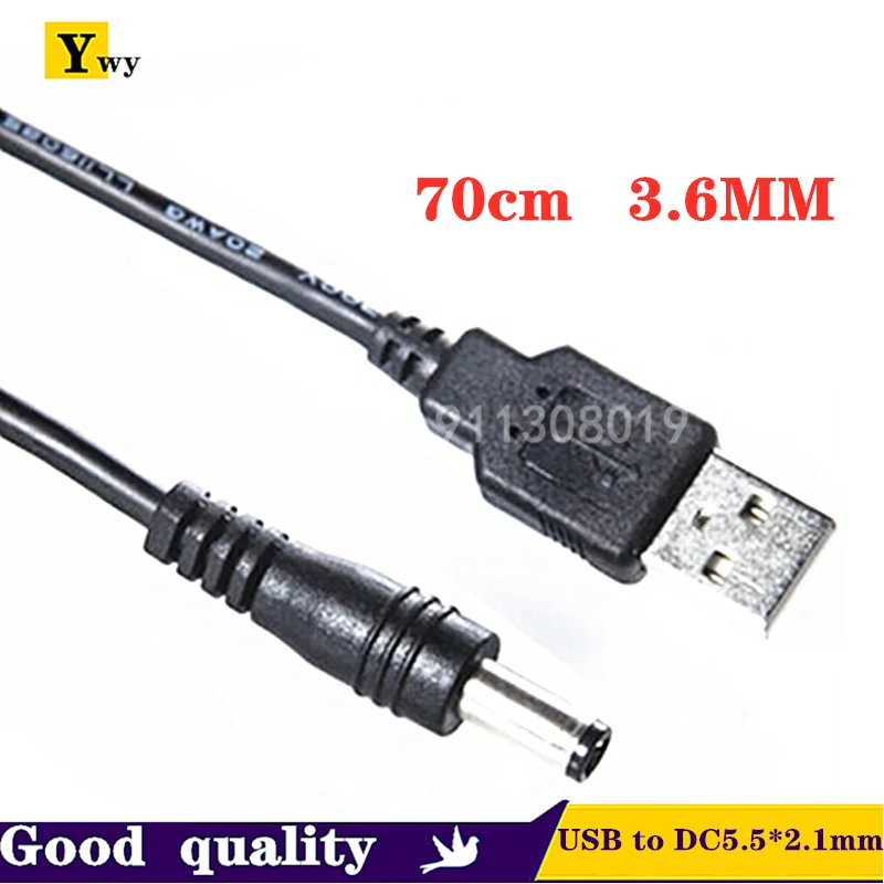 USB кабель для адаптера DC5 5*2 1 мм 5 В шнур питания DC5.5 маршрутизатор зарядки|Сетевые