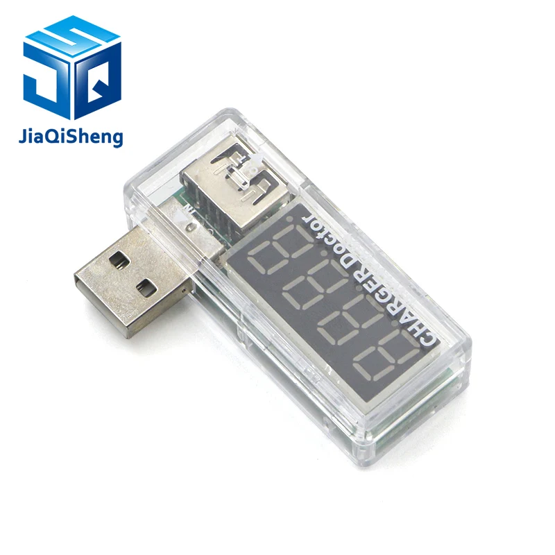 Цифровой USB тестер напряжения измеритель и силы тока для мобильного телефона с