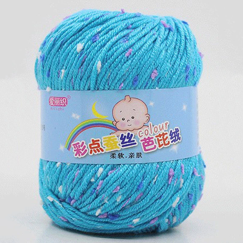 

50Grams/Ball Barbie Cashmere Crochet Soft Warm Wool Hand-knitted Thread Baby Sweater Doll Scarf Yarn For Knitting Supplies
