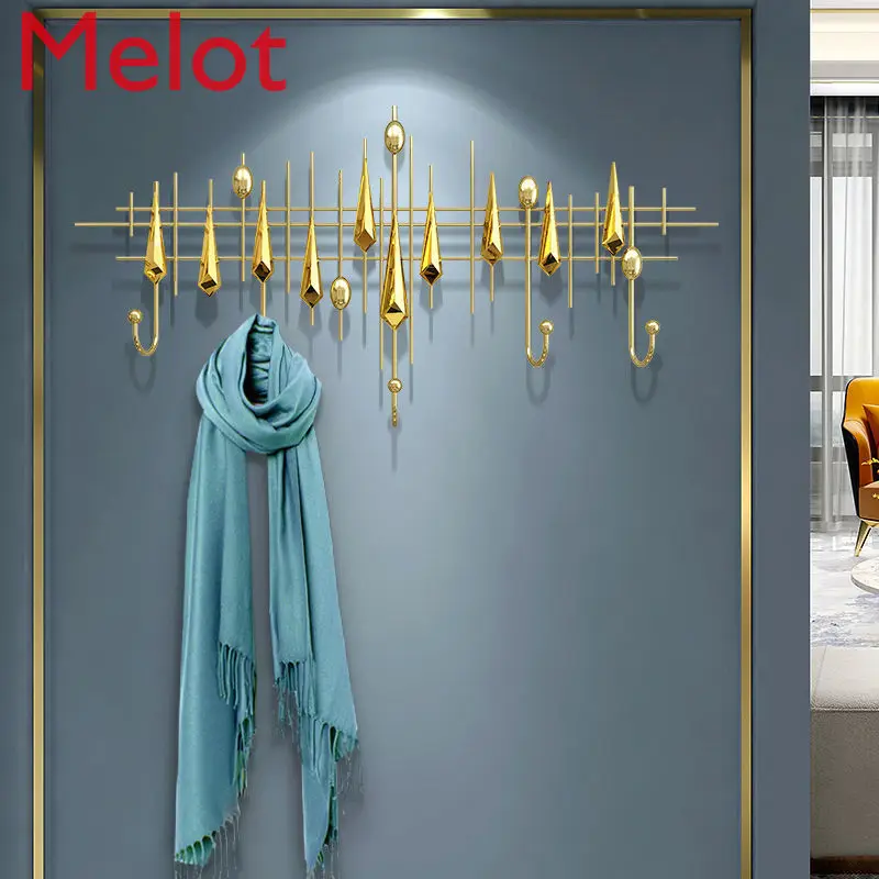 

Creative Coat Hook behind Door Hanging Entrance Rack Modern Fashion Metal Hook Personality Coat Hook