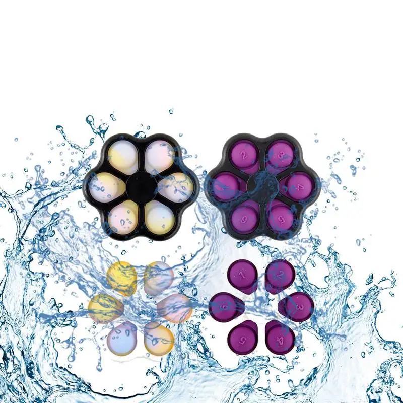 Juguete sensorial de burbujas para ni&ntilde;os y adultos, juguete de silicona para desarrollar el cerebro-2