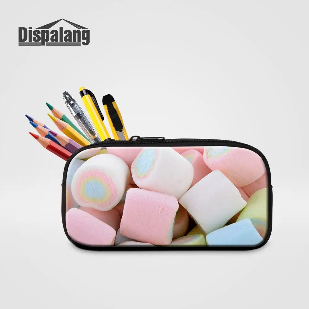 3D фрукты ананас печати практичный карандаш Чехлы для студентов женщин малогабаритные сумочки-косметички коробка для ручек и карандашей сумка, школьные принадлежности - Цвет: Pencil Case22