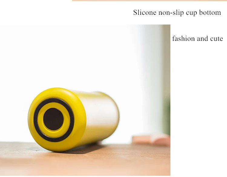 350ml Thermos Cup Stainless Steel Black Coffee Mug Thermos Cute Kids Thermos For Tea Travel Mug Thermo Bottle Mini Porcelain