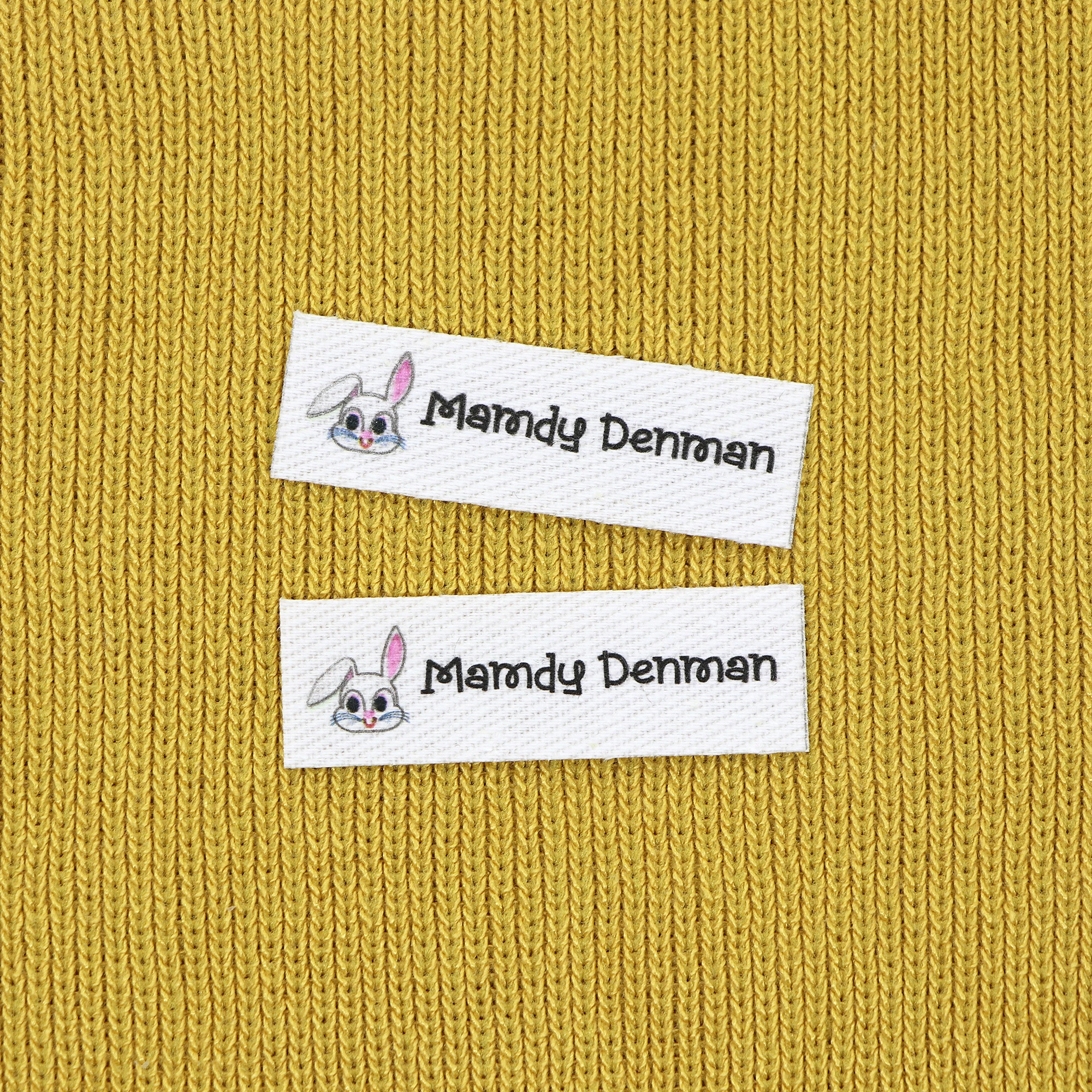 

120pieces Personalized name Labels for child, Custom logo tags, Iron on label, Custom Clothing Labels(YT105)