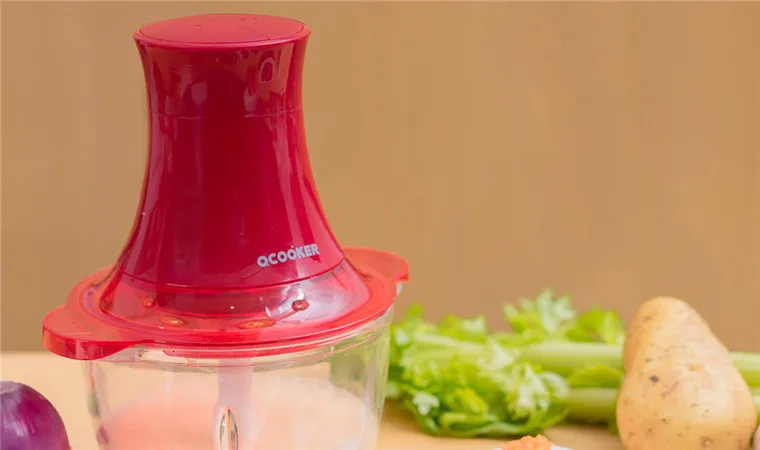 XIAOMI MIJIA QCOOKER электрическая мясорубка для дома Бытовая Кухня маленькая безопасная мясорубка резак эффективная шинковка